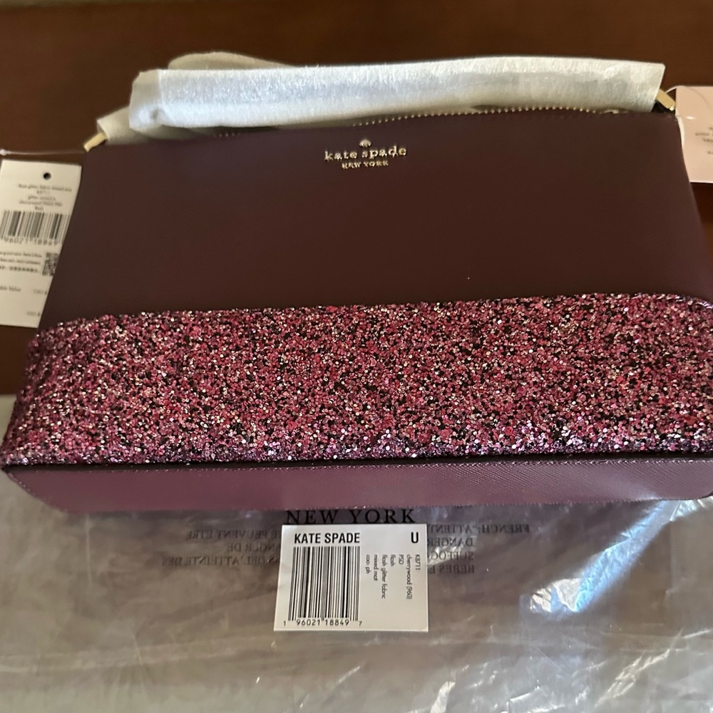 Kate Spade Greta Court Ramey Flash Glitter Crossbody - Picture 6 of 7